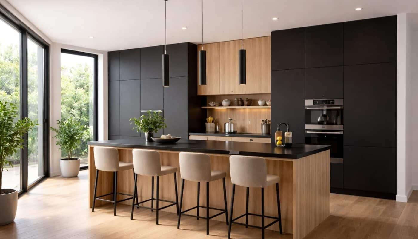 découvrez comment associer le noir et le bois en cuisine pour un style à la fois moderne et chaleureux. notre guide vous dévoile les astuces pour réussir ce duo tendance avec élégance.