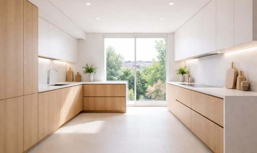 Cuisine sans poignée : le style minimaliste qui séduit à Lyon