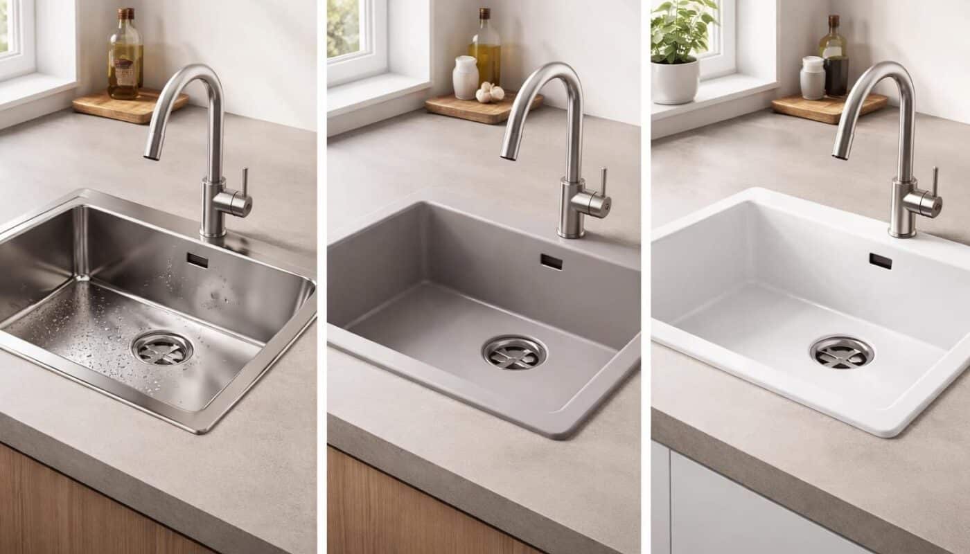 découvrez les avantages et inconvénients des éviers en inox, résine et céramique pour choisir le matériau idéal adapté à vos besoins et à votre cuisine.