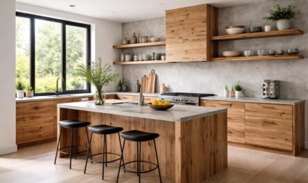 découvrez comment le bois brut fait son grand retour dans les cuisines contemporaines, alliant naturel et modernité pour un intérieur chaleureux et authentique.