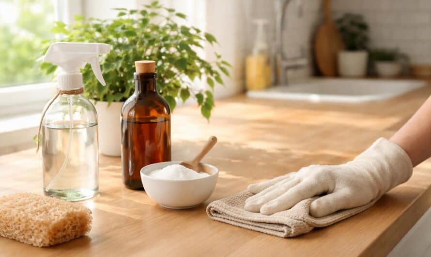 Les produits naturels pour nettoyer sa cuisine au quotidien